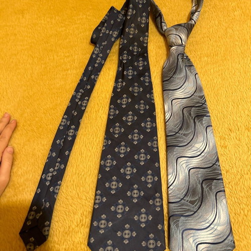 2 Brixton polyester ties
