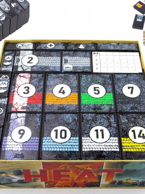 Heat Pedal to the Metal Board Game Organizer with 3 Expansions Insert