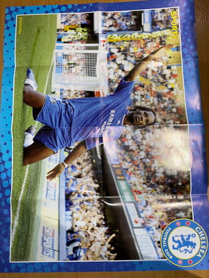 Sporty Chelsea-Lyon poster used