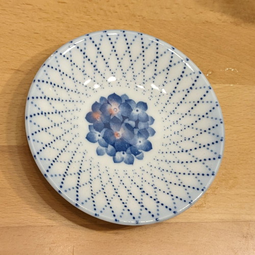 Ceramic decorative plate like new, hand-painted