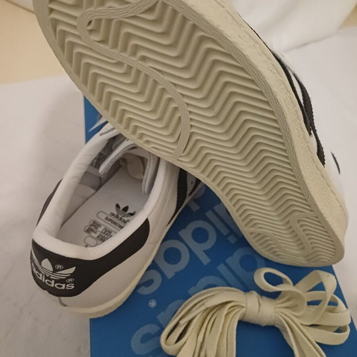Adidas Superstar 82 leather new, size 38, black and white