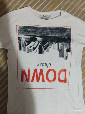 Μπλούζα ανδρική Σύδνεϋ μέγεθος Μ λευκή σαν καινούργιο
