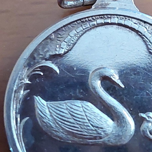 Silver pendant 999 Mother by Maria Polydouri, used, 6g