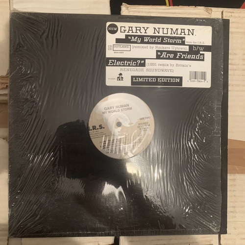 Gary Numan My World Storm Are "Friends" Electric? 12" vinyl used, electronic
