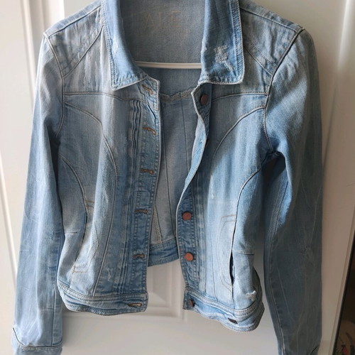 A.L.E. denim jacket new, small