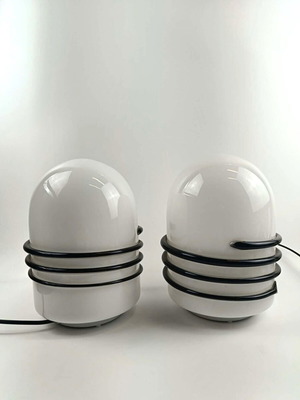 Επιτραπέζια φωτιστικά Murano της δεκαετίας του '70 σαν καινούργια, Space Age