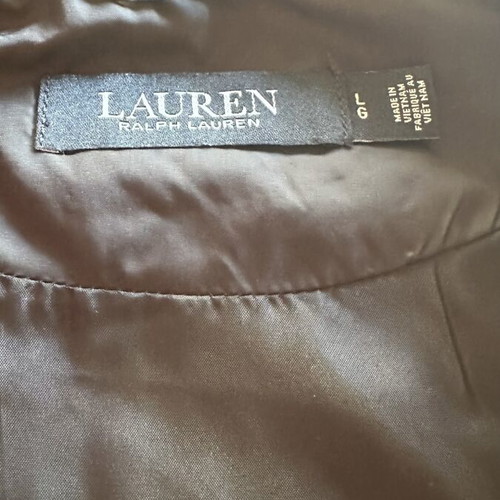Ralph Lauren black vest large like new