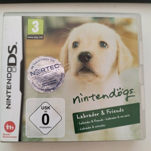 Nintendogs Labrador and Friends for Nintendo DS used