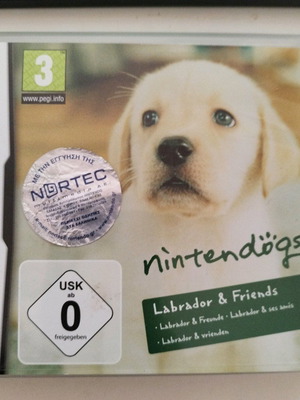 Nintendogs Labrador and Friends for Nintendo DS used