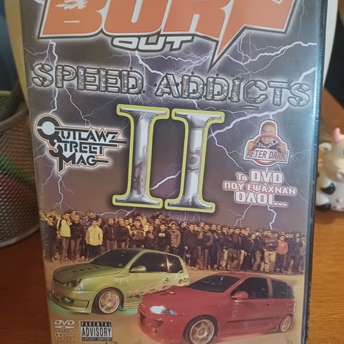 Burn Out Speed Addicts II DVD like new, subtitled, TV show