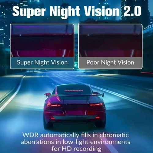 Car camera 3-channel HD DVR with dual and rear camera new
