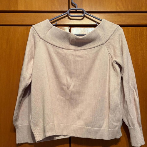 H&M knitted sweater like new, pink, size M