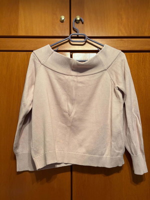 H&M knitted sweater like new, pink, size M
