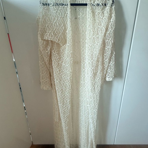 Nidodileda kimono like new, white and beige