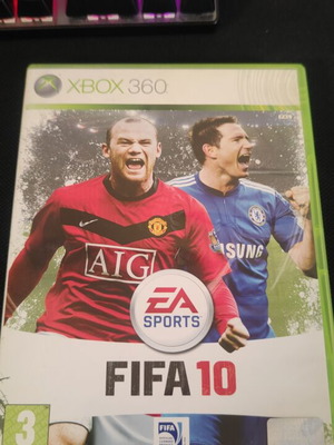 Fifa 10 Xbox 360 μεταχειρισμένο, πλήρες με φυλλάδιο