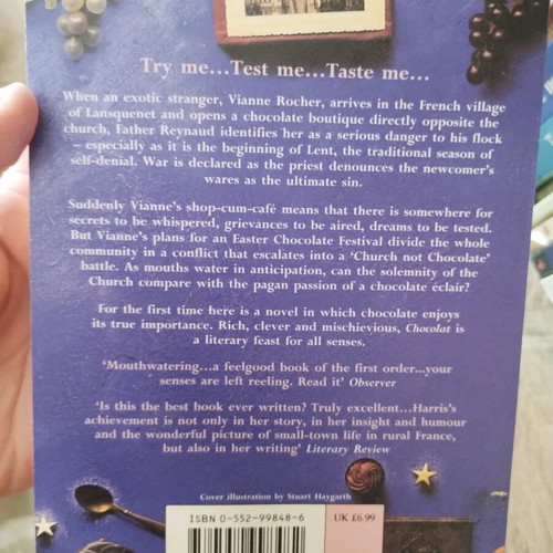 Chocolate English novel used