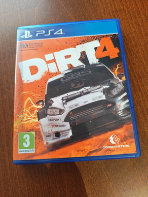 Dirt 4 PS4 game like new