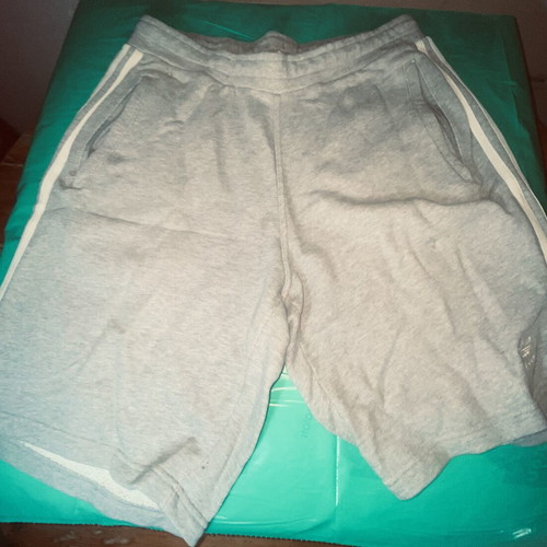 Adidas Bermuda shorts, grey, size Large