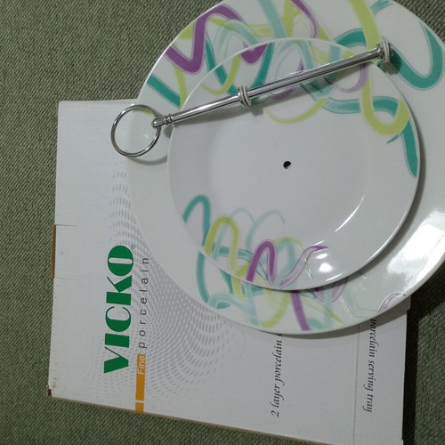 Vicko two-tier serving platter