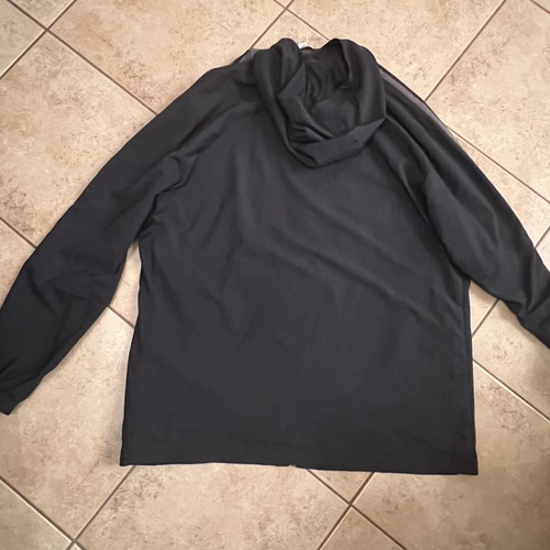 Juventus Adidas Aeroready windbreaker jacket XL, black and grey