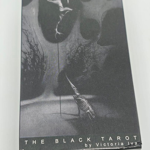 The Black Tarot by Victoria Iva set of 78 cards like new