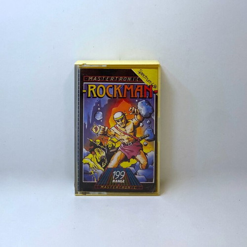 Rockman 1985 Spectrum ZX tape cassette used, complete in box