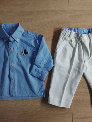 Baptism clothes for boy like new