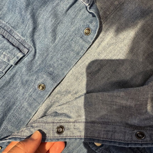 Lee Cooper men's denim shirt XL like new, blue