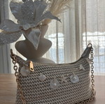 Summer bag handmade shoulder beige