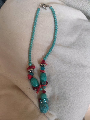 Necklace with various stones new