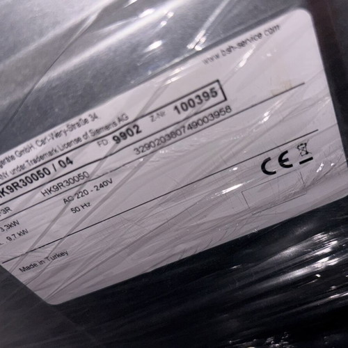 Siemens electric stove HK9R30050 used