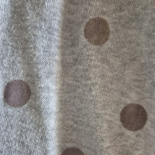 Bershka polka dot cardigan used, elastic, grey, size M