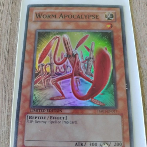 Worm Apocalypse Limited Edition Yu-Gi-Oh! card like new