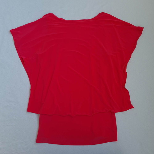 Joseph Ribkoff blouse size L 40 red like new