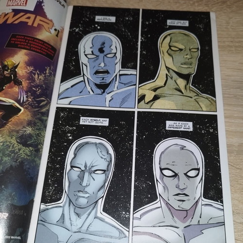 Silver Surfer Rebirth comic collection new, all 5 issues in English
