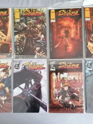 Shidima τεύχη 1-7 μεταχειρισμένα, Image Comics/Dreamwave