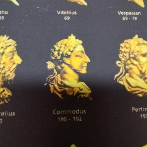 Roman Emperors canvas new, size A3 30x40 cm