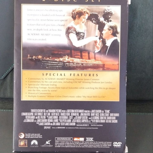 Titanic DVD used, double special edition with Greek subtitles