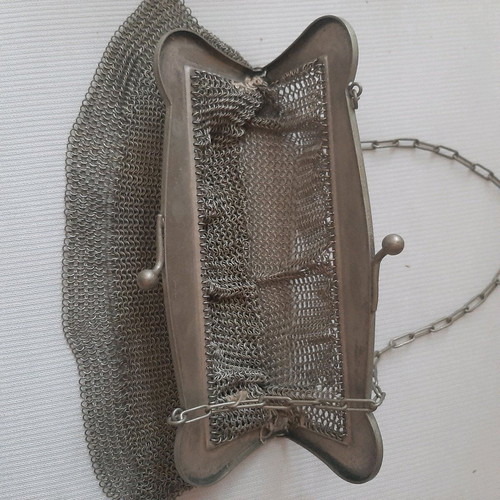 Silver handbag used (1910)