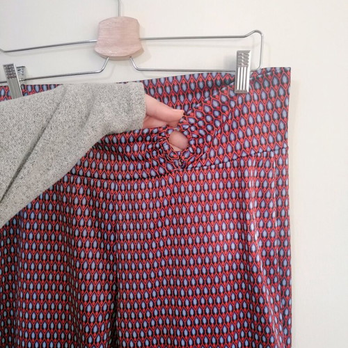 Sinsay elastic pants with pattern, like new, multicolor, size XL