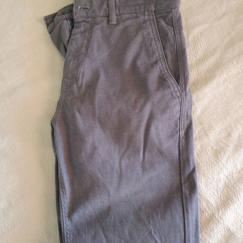 Zara men's pants used with belt dark gray