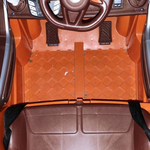 Children's SUV 968 electric car 12 Volt two-seater orange like new