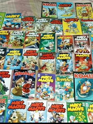 Mickey Mouse comics collection, 51 issues, vintage and modern