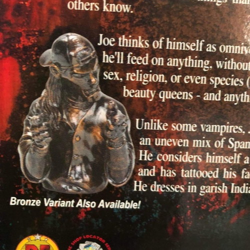 Crimson set of 5 busts new, based on Humberto Ramos art