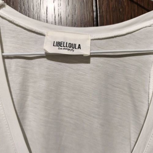 Libelloula blouse like new, white, sizes S and M