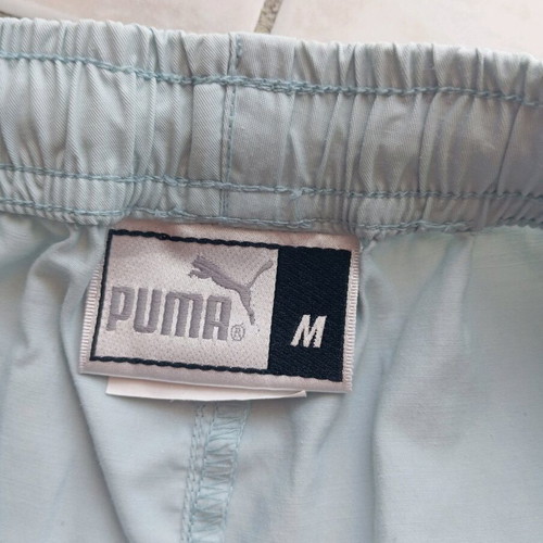 Puma slim pants used, light blue, size S