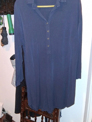 Blue blouse shirt like new, slightly worn