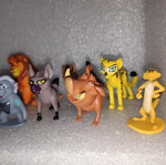 Disney The Lion Guard & The Lion King συλλεκτικό σετ 12 φιγούρες, σαν καινούργιο