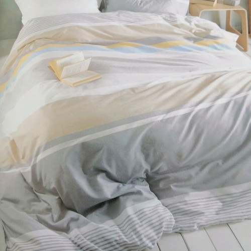 Jesse Rhythm double bed sheet set 230x260 flannel 100% cotton new