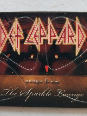 Def Leppard Καρτα με ενσωματωμένες 4 πένες καινούργιο